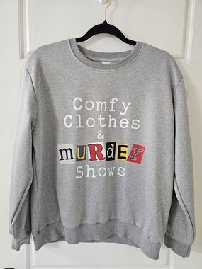Grey Graphic Sweatshirt